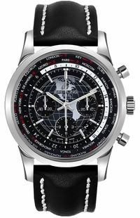 Breitling Transocean Unitime Steel Men's Watch AB0510U4/BE84-441X