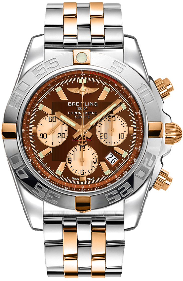 IB011012/Q576 Breitling Chronomat 44 Chronometre 18K Gold & Steel 