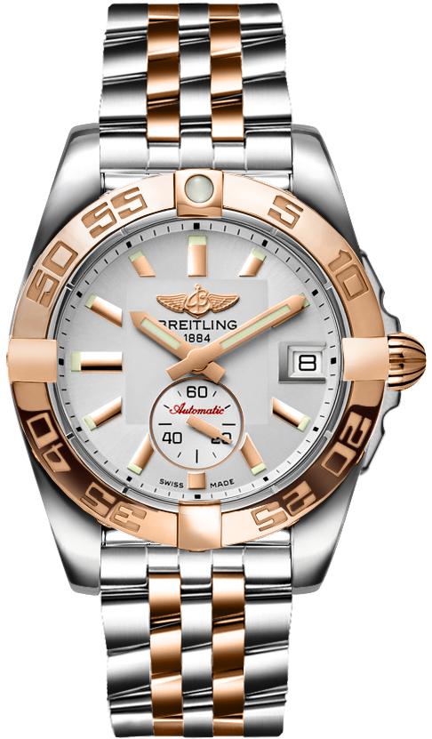 C3733012/G714 Breitling Galactic 36 Automatic Chronometre Silver