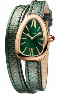 Bvlgari Serpenti Green Dial Women's Watch 102726