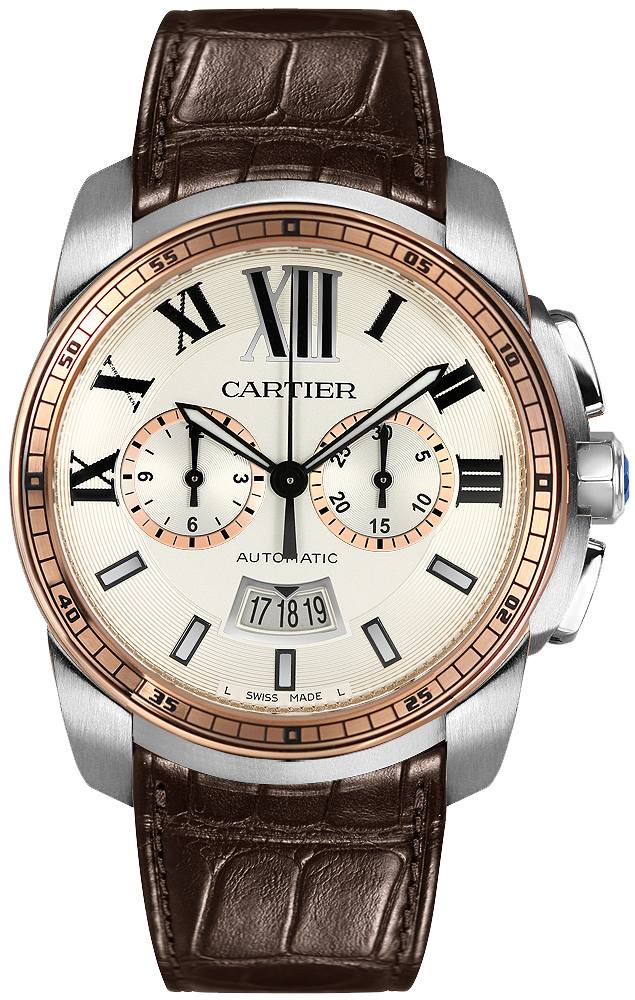 Cartier カルティエ 時計 W7100043 Calibre De Cartier Mens 42mm Automatic Luxury Watch