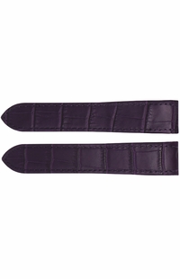 Cartier 16mm Purple Leather Women's Watch Strap KD93XN40