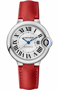 Cartier Ballon Bleu 33mm Stainless Steel Women's Watch WSBB0037