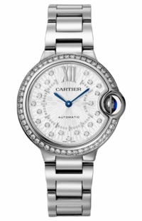 Cartier Ballon Bleu Silver Dial Ladies Watch W4BB0035