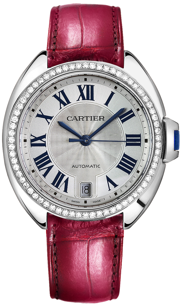 Cartier Cle De Cartier WJCL0014 Womens 35mm White Gold Diamond