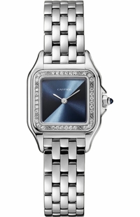Cartier Panthere De Cartier Diamond Bezel Small Women's Watch W4PN0013