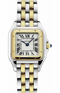 Cartier Panthere de Cartier Gold and Steel Women's Watch W2PN0007