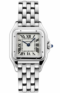Cartier Panthere De Cartier Silver Dial Women's Luxury Watch WSPN0007