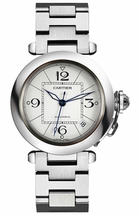 Cartier Pasha 35mm Women's Luxury Watch W31074M7