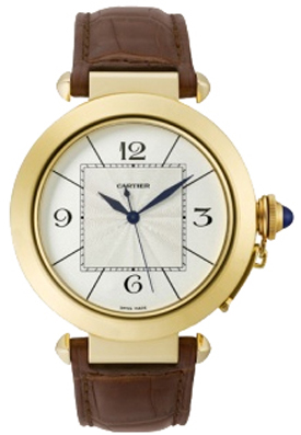 W3019551 Cartier Pasha 42MM Mens Gold Watches