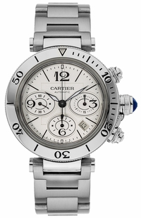 Cartier Pasha Chronograph Luxury Men's Watch W31089M7
