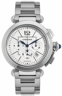 Cartier Pasha Men's Luxury Watch W31085M7