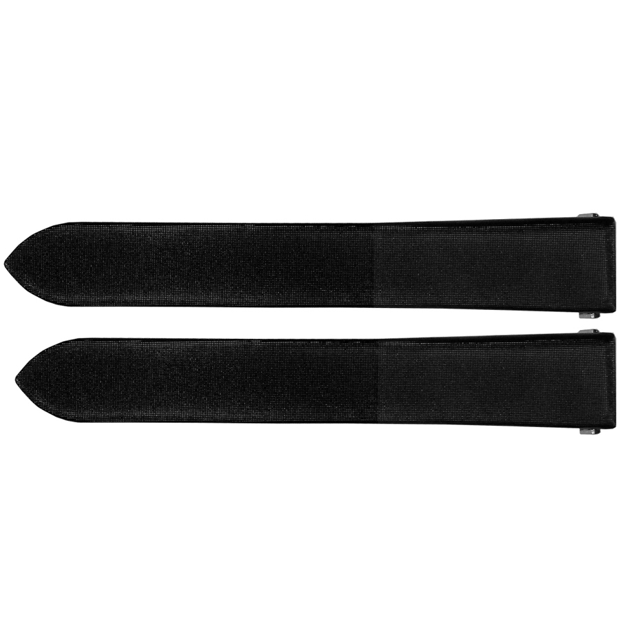 Cartier Roadster Ladies 16mm Black Satin Strap for Cartier
