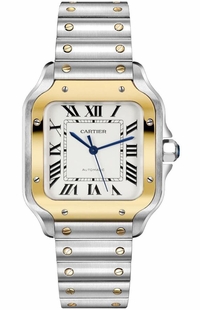 Cartier Santos De Cartier Medium Model Luxury Watch W2SA0016
