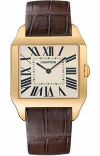 Cartier Santos Dumont 18k Yellow Gold Men's Watch W2008751