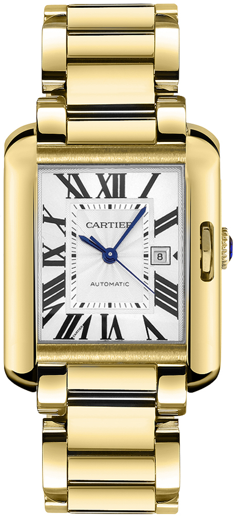 Cartier Tank Anglaise SM 2014 美品 Cartier Tank Anglaise XL 18K Rose Gold & Steel Automatic Watch