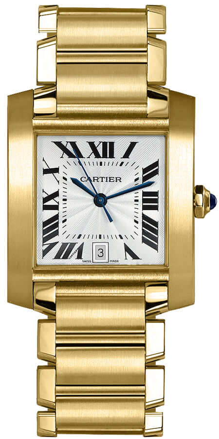 W50001R2 Cartier Tank Francaise 18k Yellow Gold Womens Watch