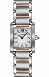 Cartier Tank Francaise Women's Luxury Watch WE110004
