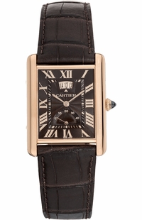 Cartier Tank Louis 18k Rose Gold Men's Watch W1560002