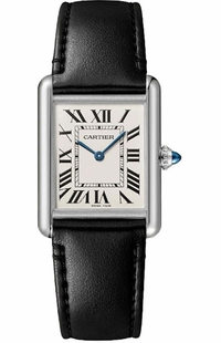 Cartier Tank Must Large Model Steel Women's Watch WSTA0059