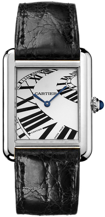 W5200017 Cartier Tank Solo Large Quartz Stainless Steel Watch