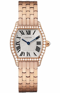 Cartier Tortue Women's Solid 18K Gold Watch WA501010