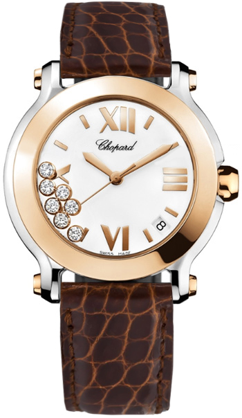 278492-9001 Chopard Happy Sport Gold Steel Women's Watch