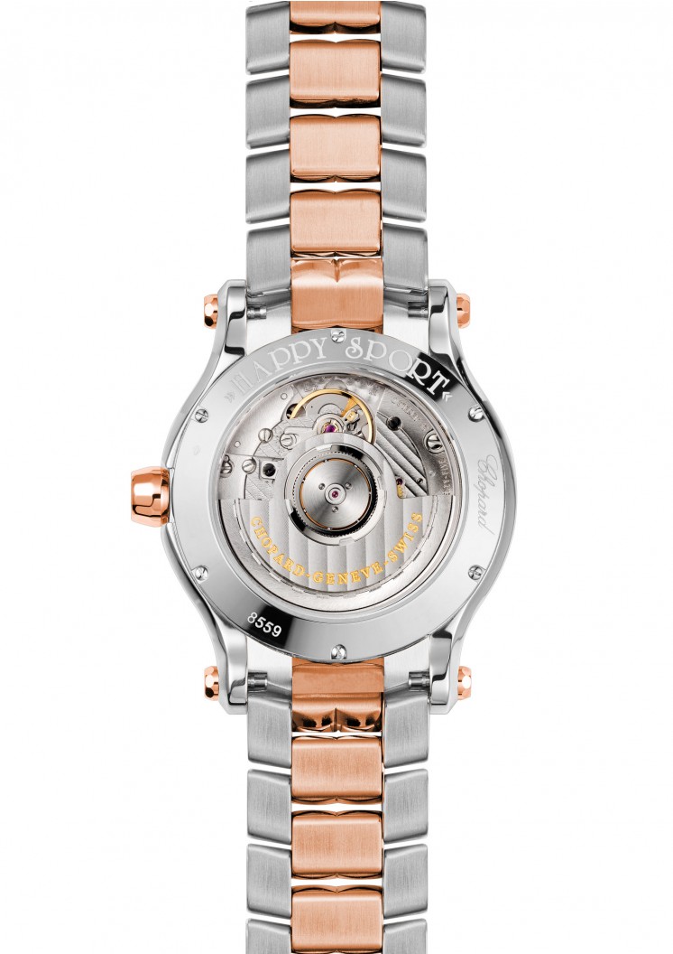 278559-6002 Chopard Happy Sport Medium Automatic Womens Watch
