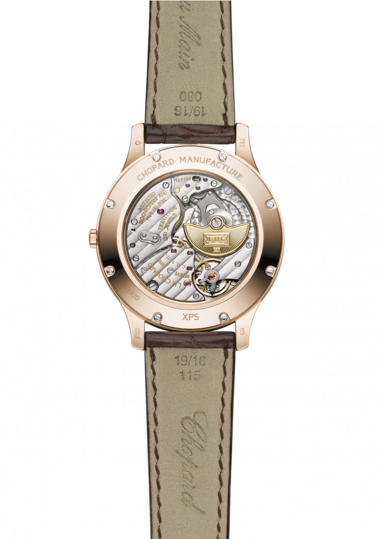 161920-5002 Chopard LUC XPS Mens Rose Gold Automatic Watch - BRAND NEW