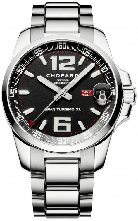 158997-3001 Chopard Mille Miglia Gran Turismo Auto Mens Steel XL Watch