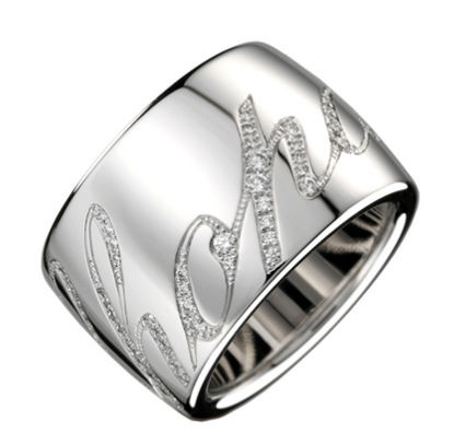 826582-1202 Chopard White Gold Right Hand Women's Ring