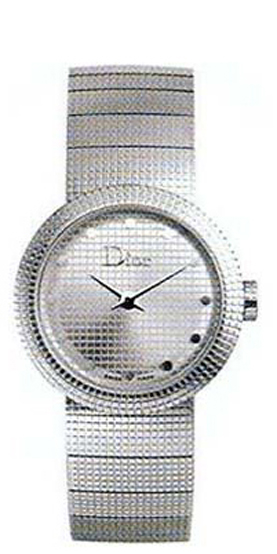 CD041110M001 Christian Dior Baby D Silver Dial Watch.