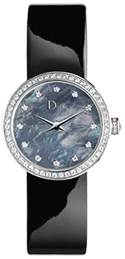 CD047111A002 Christian Dior La D De Dior Black MOP Dial