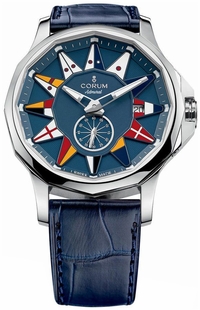 Corum Admiral Legend 42mm Blue Dial Men's Watch 395.101.20/0F03 AB12