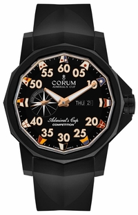 Corum Admiral's Cup 48 Black Dial Men's Watch A690/04314