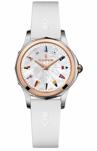 Corum Admiral's Cup Legend 32 Steel Women's Watch 020.100.24/0049 PN12