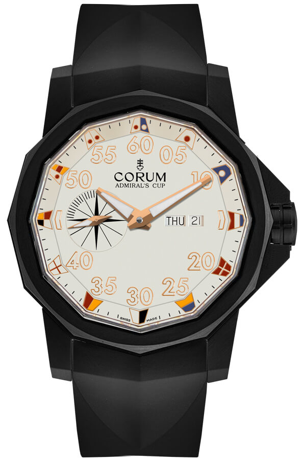 A690/04313 Corum Admiral's Cup 48 Black Titanium Men's Diving Watch