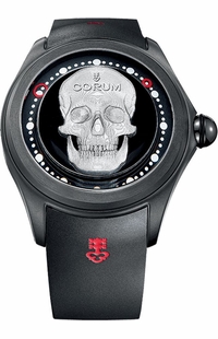 Corum Big Bubble Magical 52 3D Skull Men's Watch 390.101.95/0371 SK01