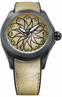 Corum Bubble 42 Gold Dial Luxury Watch 082.410.98/0065 VO65