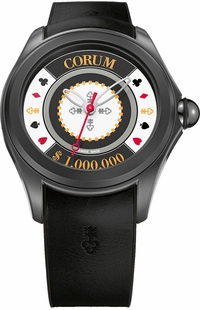 Corum Bubble 47 Casino Chip Game Men's Watch 082.310.98/0371 CH01