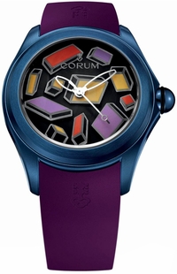 Corum Bubble 47 Steve Aoki Blue Steel Men's Watch L082/03214