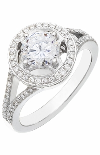 Diamond Ring, .28 Carat Diamonds on 14K White Gold