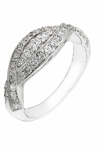 Diamond Ring, .73 Carat Diamonds on 14K White Gold