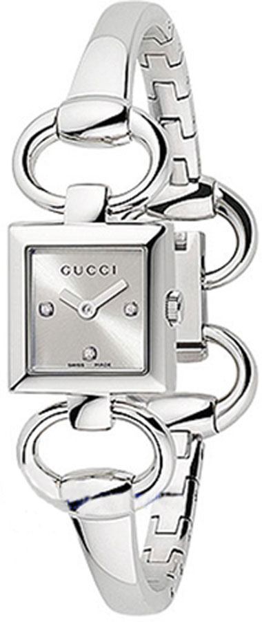YA120504 Gucci 120 Tornabuoni Silver Diamond Ladies Watch