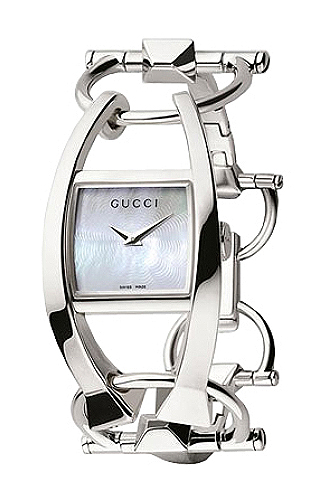 GUCCI Chiodo SOLID SILVER Ladies Watch YA123501 Gucci YA122505 Chiodo Diamond Mother-of-Pearl Dial 122.5  main image 3