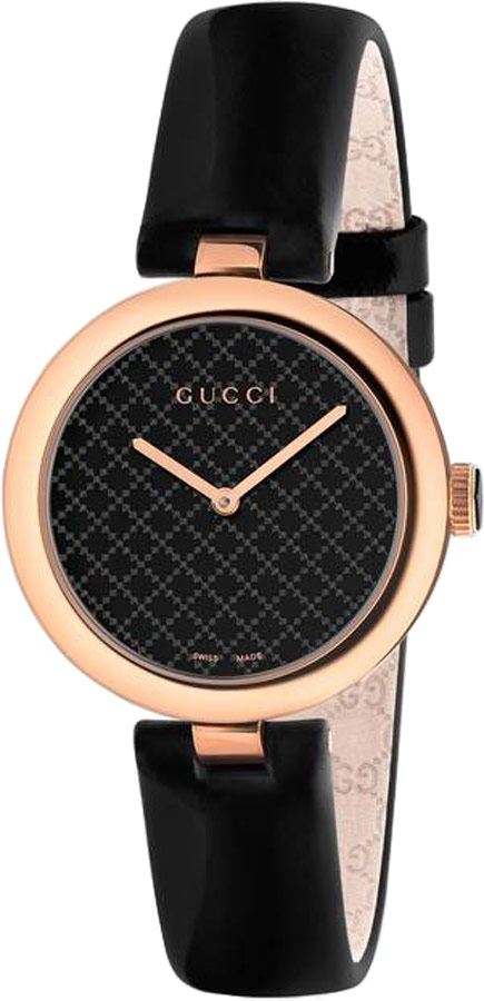Gucci Diamantissima Rose Gold and Black PVD YA141401