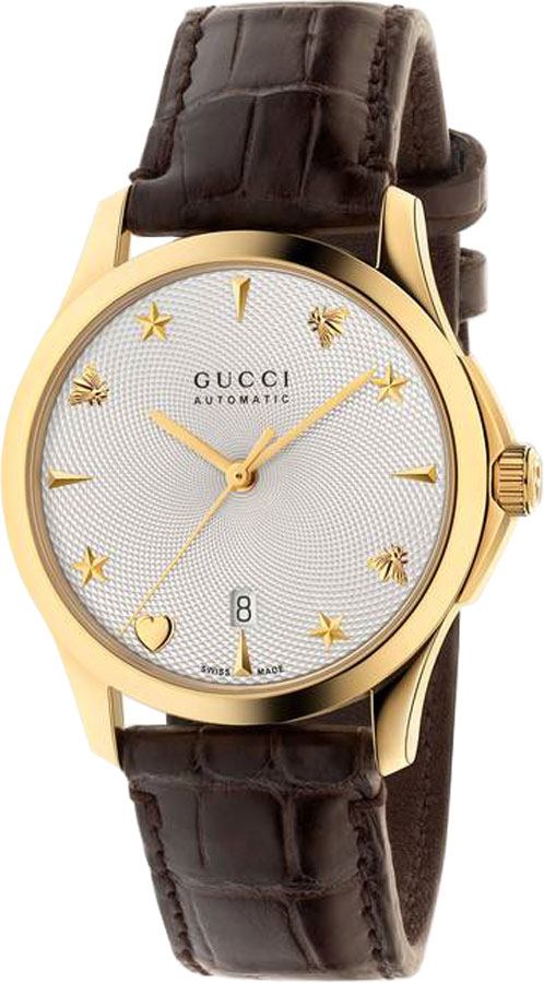 YA126470 Gucci G-Timeless Gold PVD Women's Watch