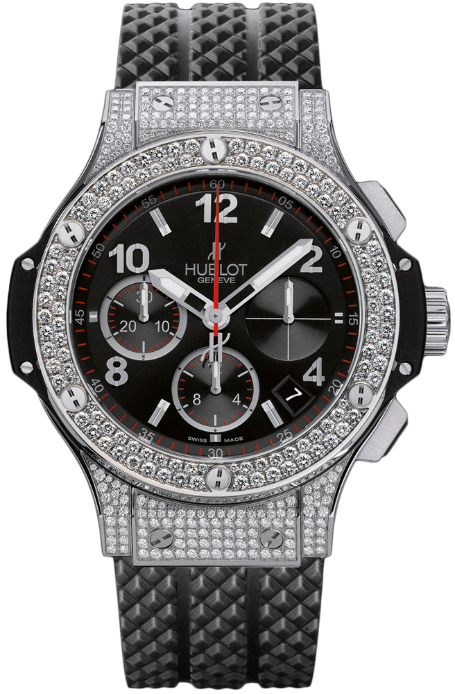 342.SX.130.RX.174 Hublot Big Bang Steel Pave Watch