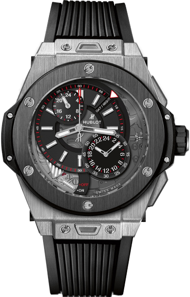 403.NM.0123.RX Hublot Big Bang Alarm Repeater Titanium Ceramic Watch