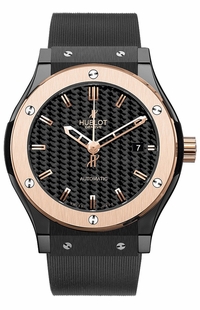 Hublot Classic Fusion Ceramic & Rose Gold Men's Watch 542.CO.1780.RX